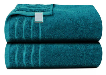 "Bigger & Better: 2-Pack of Extra Large Super Bath Sheet Towels 100 X 200cm Towelsworld